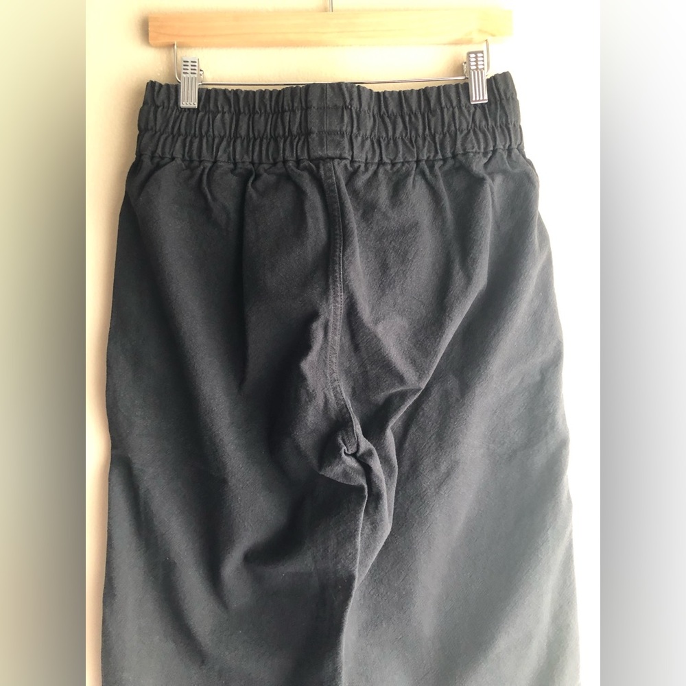 NEW Everlane Womens The Canvas Organic Cotton Pull On Pant Black Size S - Picture 6 of 16
